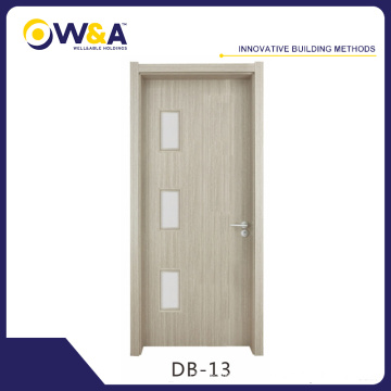 Eco-Friendly Waterproof WPC Interior Door for Bedroom Bathroom